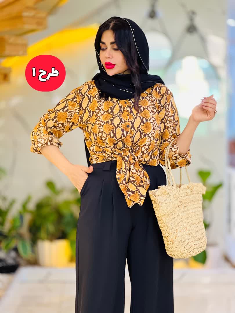 شومیز پلنگی 2628